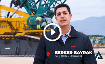 SANY SCC8000A Paletli Vinçler