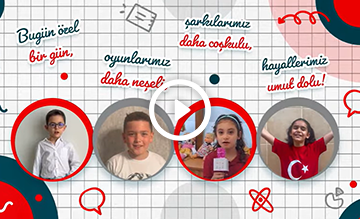 23 Nisan Ulusal Egemenlik ve Çocuk Bayramı Kutlu Olsun!