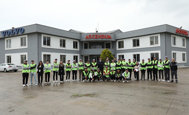 PENDİK İMKB MESLEKİ VE TEKNİK ANADOLU LİSESİ ÖĞRENCİLERİNDEN ASCENDUM MAKİNA’YA ZİYARET