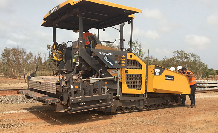 SENEGAL HIZLI TREN PROJESİNDE VOLVO VE YAPIRAY İMZASI!