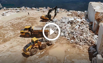 Bonamer Mermer - Volvo İş Makinaları ile Saha Çekimi