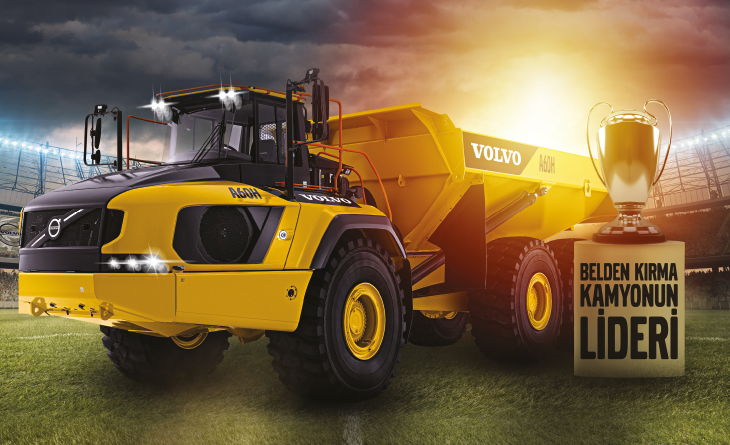 BELDEN KIRMA KAMYONUN LİDERİ VOLVO! DAİMA LİDER.