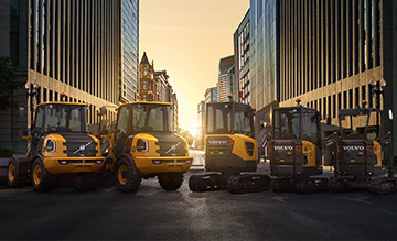 VOLVO CE, EN GENİŞ ELEKTRİKLİ MAKİNE YELPAZESİYLE SÜRDÜRÜLEBİLİR BİR GELECEĞE GÜÇ VERİYOR!