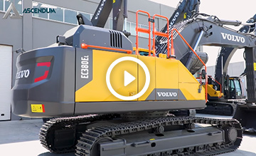 Volvo EC380E Paletli Ekskavatör