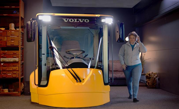 VOLVO CE, FARMING SİMULATOR İLE OYUNDA!